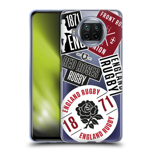 England Rugby Union RED ROSE Icons And Graphics Soft Gel Case for Xiaomi Mi 10T Lite 5G