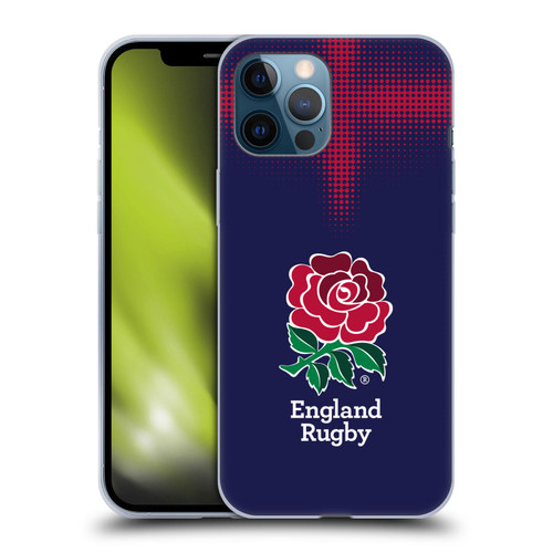 England Rugby Union 2016/17 The Rose Alternate Kit Soft Gel Case for Apple iPhone 12 Pro Max