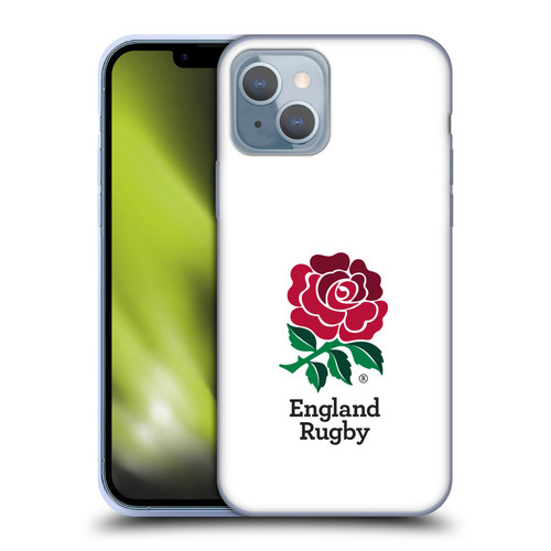 England Rugby Union 2016/17 The Rose Home Kit Soft Gel Case for Apple iPhone 14