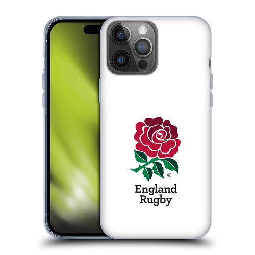 England Rugby Union 2016/17 The Rose Home Kit Soft Gel Case for Apple iPhone 14 Pro Max