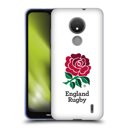 England Rugby Union 2016/17 The Rose Home Kit Soft Gel Case for Nokia C21