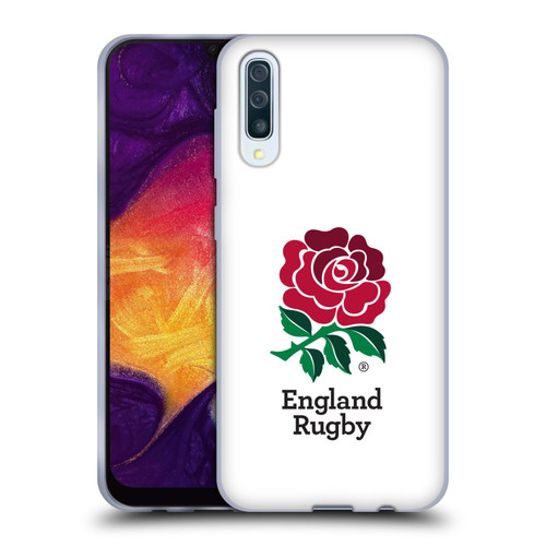 England Rugby Union 2016/17 The Rose Home Kit Soft Gel Case for Samsung Galaxy A50/A30s (2019)