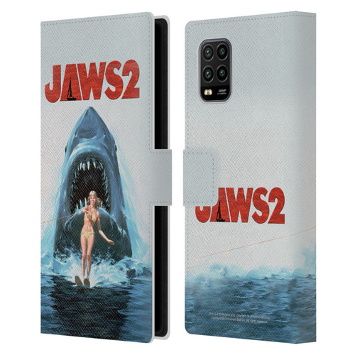Jaws II Key Art Wakeboarding Poster Leather Book Wallet Case Cover For Xiaomi Mi 10 Lite 5G