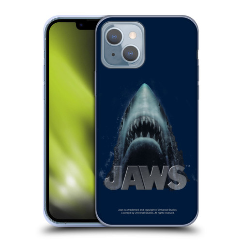 Jaws I Key Art Illustration Soft Gel Case for Apple iPhone 14