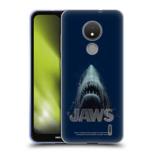 Jaws I Key Art Illustration Soft Gel Case for Nokia C21