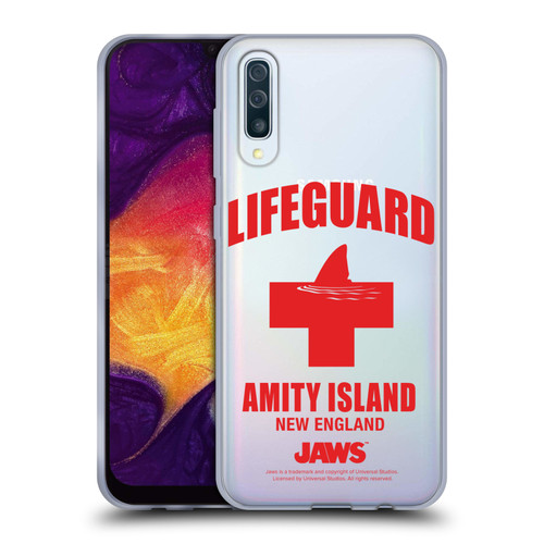 Jaws I Key Art Lifeguard Soft Gel Case for Samsung Galaxy A50/A30s (2019)