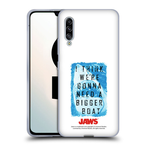 Jaws I Key Art Bigger Boat 2 Soft Gel Case for Samsung Galaxy A90 5G (2019)