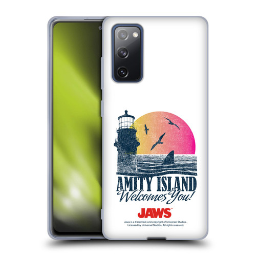 Jaws I Key Art Amity Island Soft Gel Case for Samsung Galaxy S20 FE / 5G