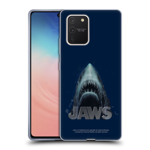 Jaws I Key Art Illustration Soft Gel Case for Samsung Galaxy S10 Lite