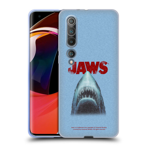 Jaws I Key Art Grunge Soft Gel Case for Xiaomi Mi 10 5G / Mi 10 Pro 5G