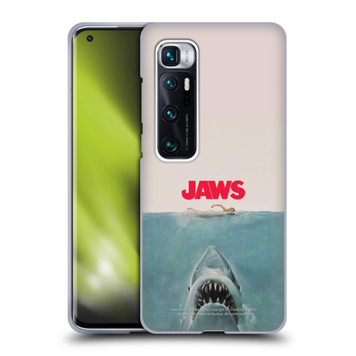 Jaws I Key Art Poster Soft Gel Case for Xiaomi Mi 10 Ultra 5G
