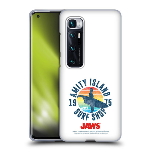 Jaws I Key Art Surf Shop Soft Gel Case for Xiaomi Mi 10 Ultra 5G