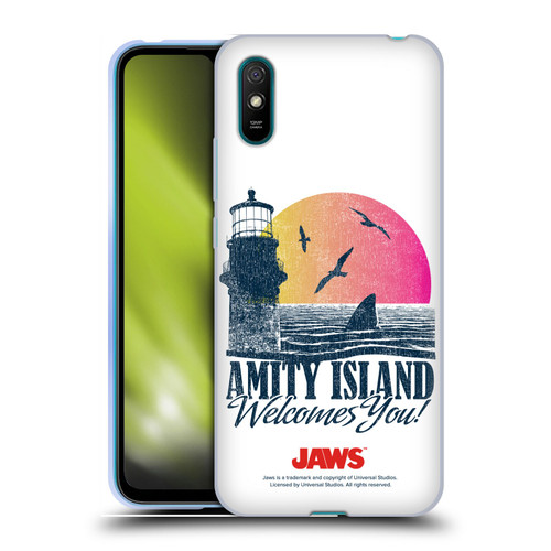 Jaws I Key Art Amity Island Soft Gel Case for Xiaomi Redmi 9A / Redmi 9AT