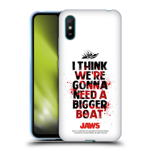 Jaws I Key Art Bigger Boat Soft Gel Case for Xiaomi Redmi 9A / Redmi 9AT