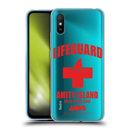 Jaws I Key Art Lifeguard Soft Gel Case for Xiaomi Redmi 9A / Redmi 9AT