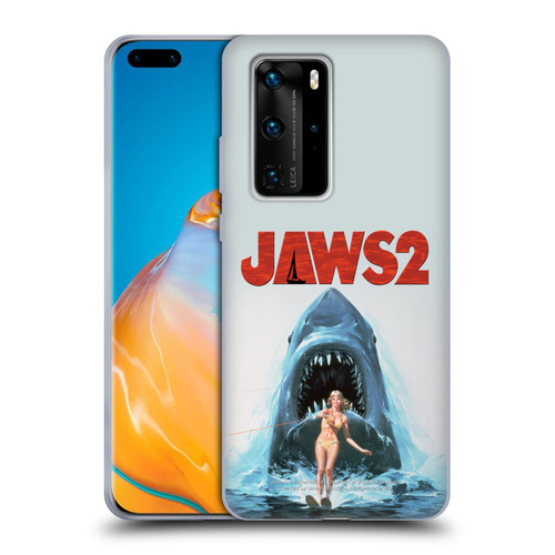 Jaws II Key Art Wakeboarding Poster Soft Gel Case for Huawei P40 Pro / P40 Pro Plus 5G