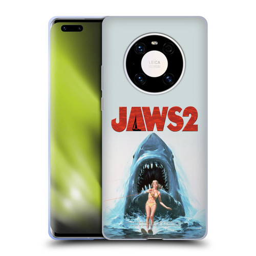 Jaws II Key Art Wakeboarding Poster Soft Gel Case for Huawei Mate 40 Pro 5G