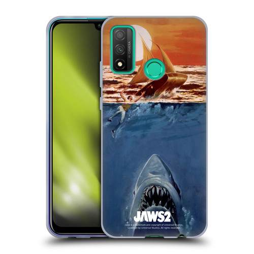 Jaws II Key Art Sailing Poster Soft Gel Case for Huawei P Smart (2020)