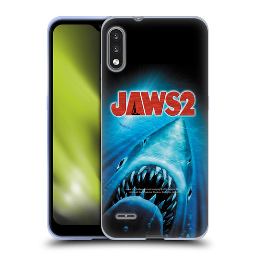 Jaws II Key Art Swimming Poster Soft Gel Case for LG K22