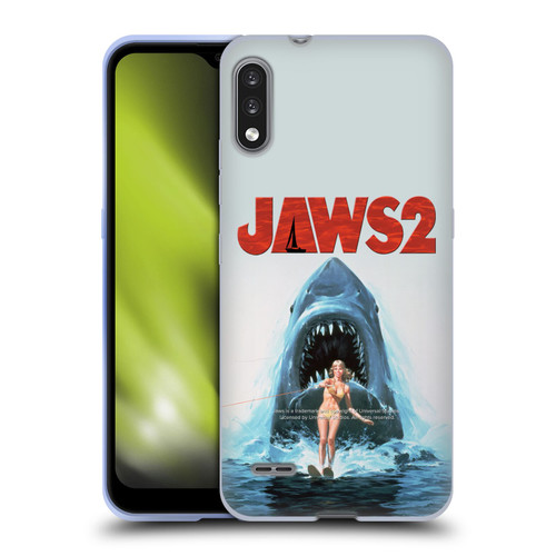Jaws II Key Art Wakeboarding Poster Soft Gel Case for LG K22
