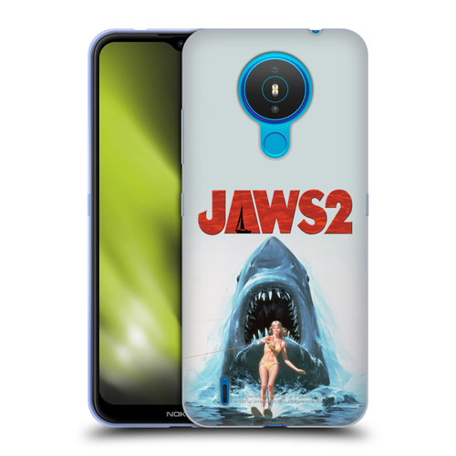 Jaws II Key Art Wakeboarding Poster Soft Gel Case for Nokia 1.4