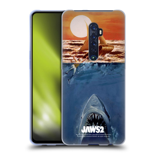 Jaws II Key Art Sailing Poster Soft Gel Case for OPPO Reno 2