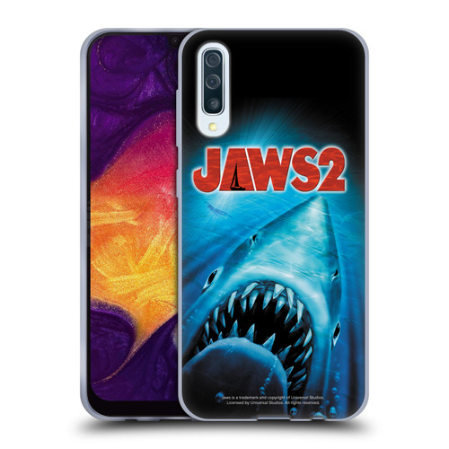 Jaws II Key Art Swimming Poster Soft Gel Case for Samsung Galaxy A50/A30s (2019)