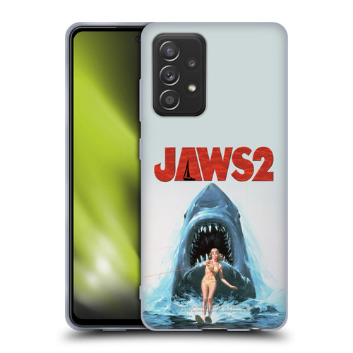 Jaws II Key Art Wakeboarding Poster Soft Gel Case for Samsung Galaxy A52 / A52s / 5G (2021)