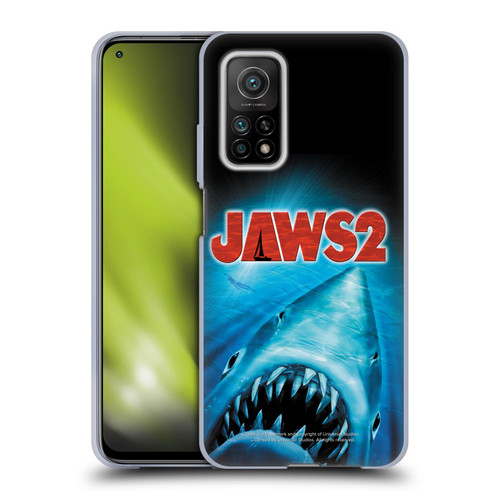 Jaws II Key Art Swimming Poster Soft Gel Case for Xiaomi Mi 10T 5G