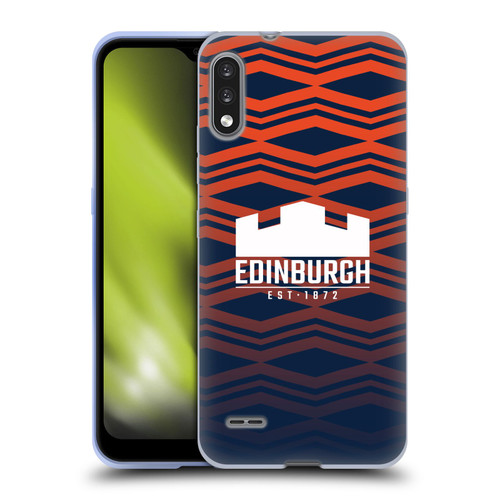 Edinburgh Rugby Graphics Pattern Gradient Soft Gel Case for LG K22
