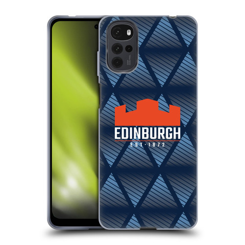 Edinburgh Rugby Graphics Pattern Soft Gel Case for Motorola Moto G22