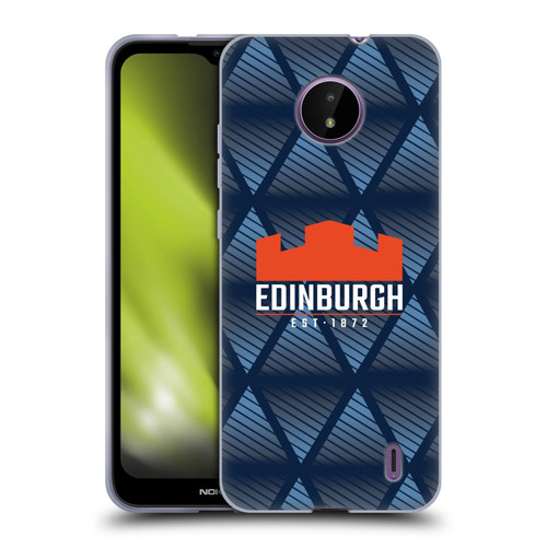 Edinburgh Rugby Graphics Pattern Soft Gel Case for Nokia C10 / C20