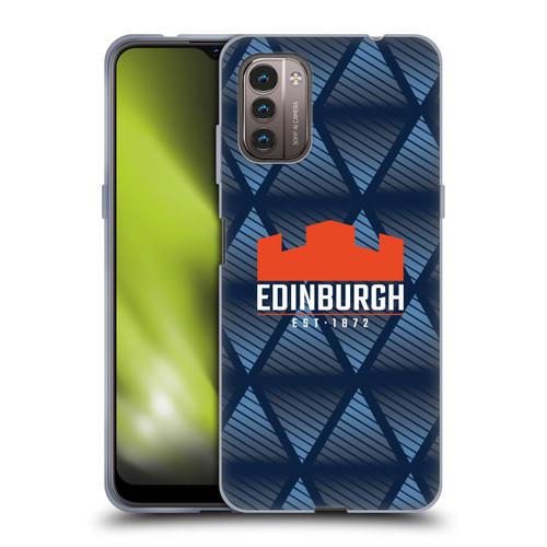 Edinburgh Rugby Graphics Pattern Soft Gel Case for Nokia G11 / G21