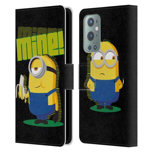 Minions Rise of Gru(2021) 70's Banana Leather Book Wallet Case Cover For OnePlus 9