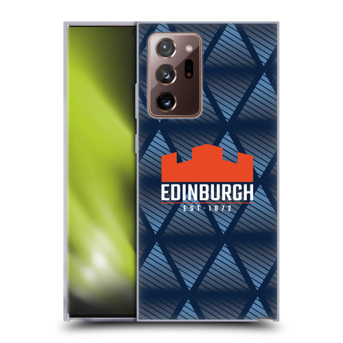 Edinburgh Rugby Graphics Pattern Soft Gel Case for Samsung Galaxy Note20 Ultra / 5G