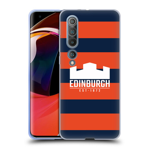Edinburgh Rugby Graphics Stripes Soft Gel Case for Xiaomi Mi 10 5G / Mi 10 Pro 5G