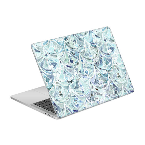 Micklyn Le Feuvre Marble Patterns Ice And Diamonds Art Deco Pattern Vinyl Sticker Skin Decal Cover for Apple MacBook Pro 13" A1989 / A2159