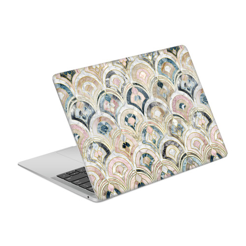 Micklyn Le Feuvre Marble Patterns Art Deco Tiles In Soft Pastels Vinyl Sticker Skin Decal Cover for Apple MacBook Air 13.3" A1932/A2179