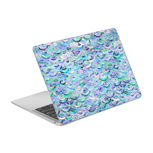 Micklyn Le Feuvre Marble Patterns Mosaic In Sapphire And Emerald Vinyl Sticker Skin Decal Cover for Apple MacBook Air 13.3" A1932/A2179