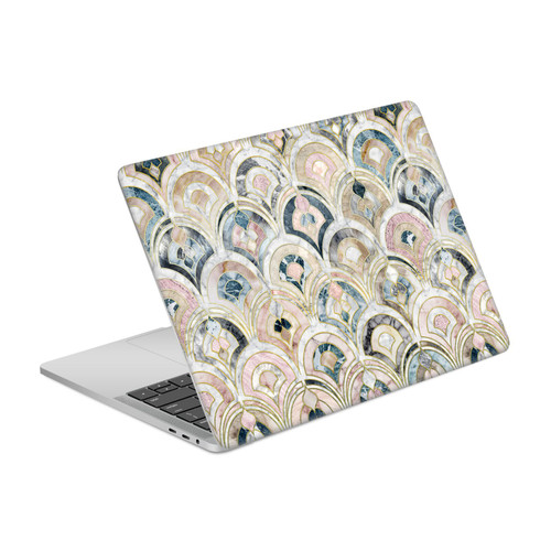 Micklyn Le Feuvre Marble Patterns Art Deco Tiles In Soft Pastels Vinyl Sticker Skin Decal Cover for Apple MacBook Pro 13" A2338