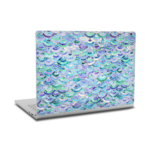 Micklyn Le Feuvre Marble Patterns Mosaic In Sapphire And Emerald Vinyl Sticker Skin Decal Cover for Microsoft Surface Book 2