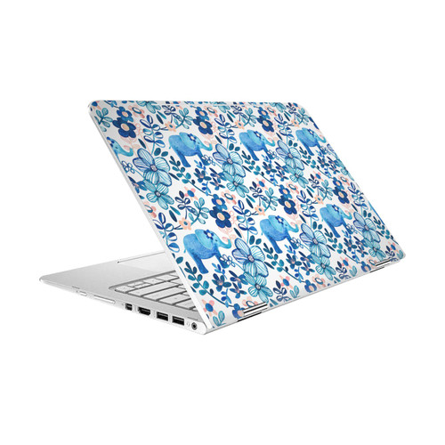 Micklyn Le Feuvre Patterns 2 Watercolour Floral Elephant Vinyl Sticker Skin Decal Cover for HP Spectre Pro X360 G2
