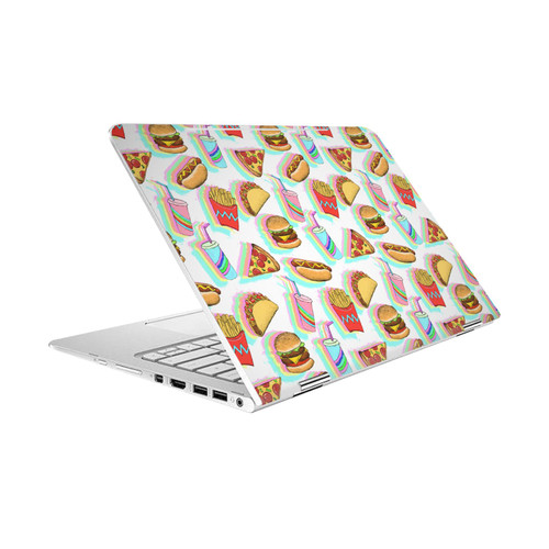 Micklyn Le Feuvre Patterns 2 Rainbow Fast Food Vinyl Sticker Skin Decal Cover for HP Spectre Pro X360 G2