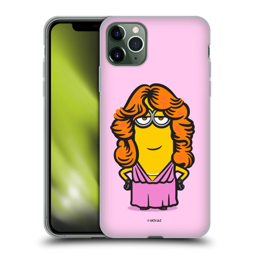 Minions Rise of Gru(2021) 70's Kevin Dress Soft Gel Case for Apple iPhone 11 Pro Max