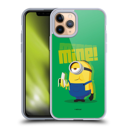 Minions Rise of Gru(2021) 70's Banana Soft Gel Case for Apple iPhone 11 Pro