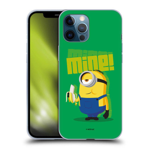 Minions Rise of Gru(2021) 70's Banana Soft Gel Case for Apple iPhone 12 Pro Max