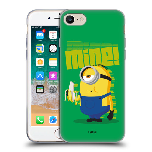 Minions Rise of Gru(2021) 70's Banana Soft Gel Case for Apple iPhone 7 / 8 / SE 2020 & 2022