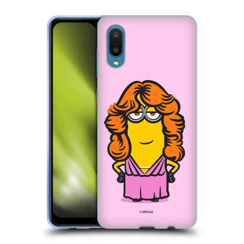 Minions Rise of Gru(2021) 70's Kevin Dress Soft Gel Case for Samsung Galaxy A02/M02 (2021)