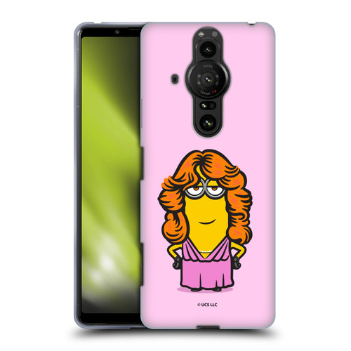 Minions Rise of Gru(2021) 70's Kevin Dress Soft Gel Case for Sony Xperia Pro-I