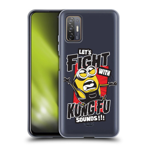 Minions Rise of Gru(2021) Asian Comic Art Kung Fu Soft Gel Case for HTC Desire 21 Pro 5G